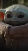ai character: baby Yoda creater background