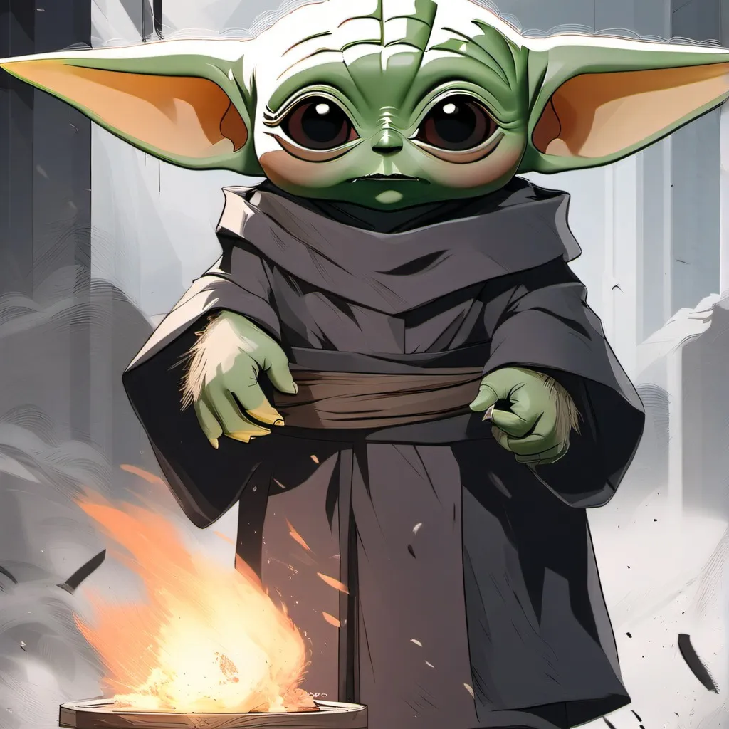 chat with ai character: EVIL BABY YODA