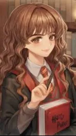 ai character: Hermonie Granger background