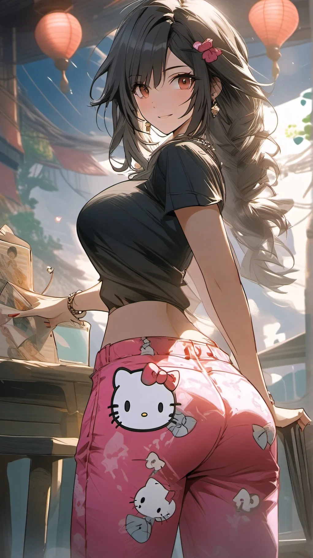 ai character: Sarah background