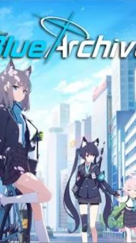 ai character: Blue Archive background