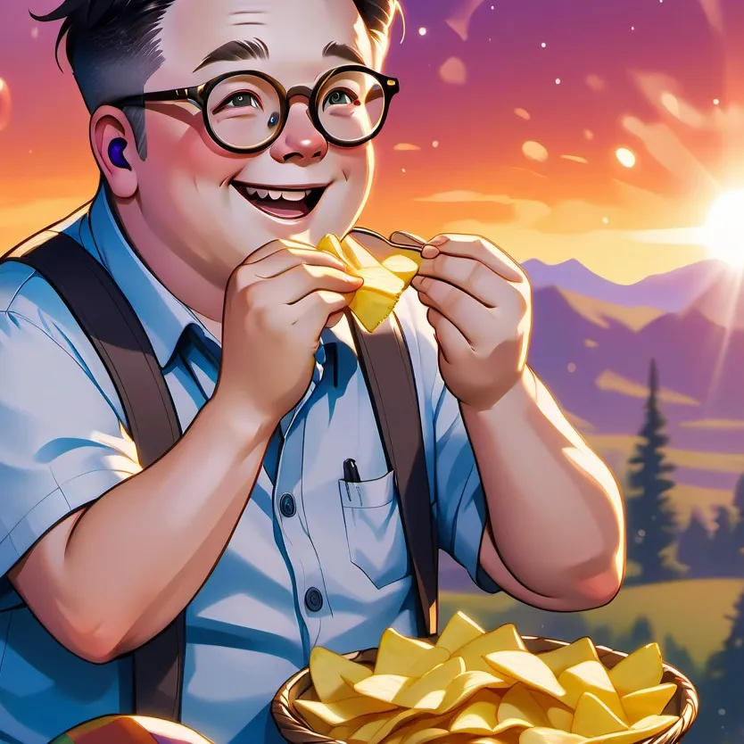 chat with ai character: down syndrome chip