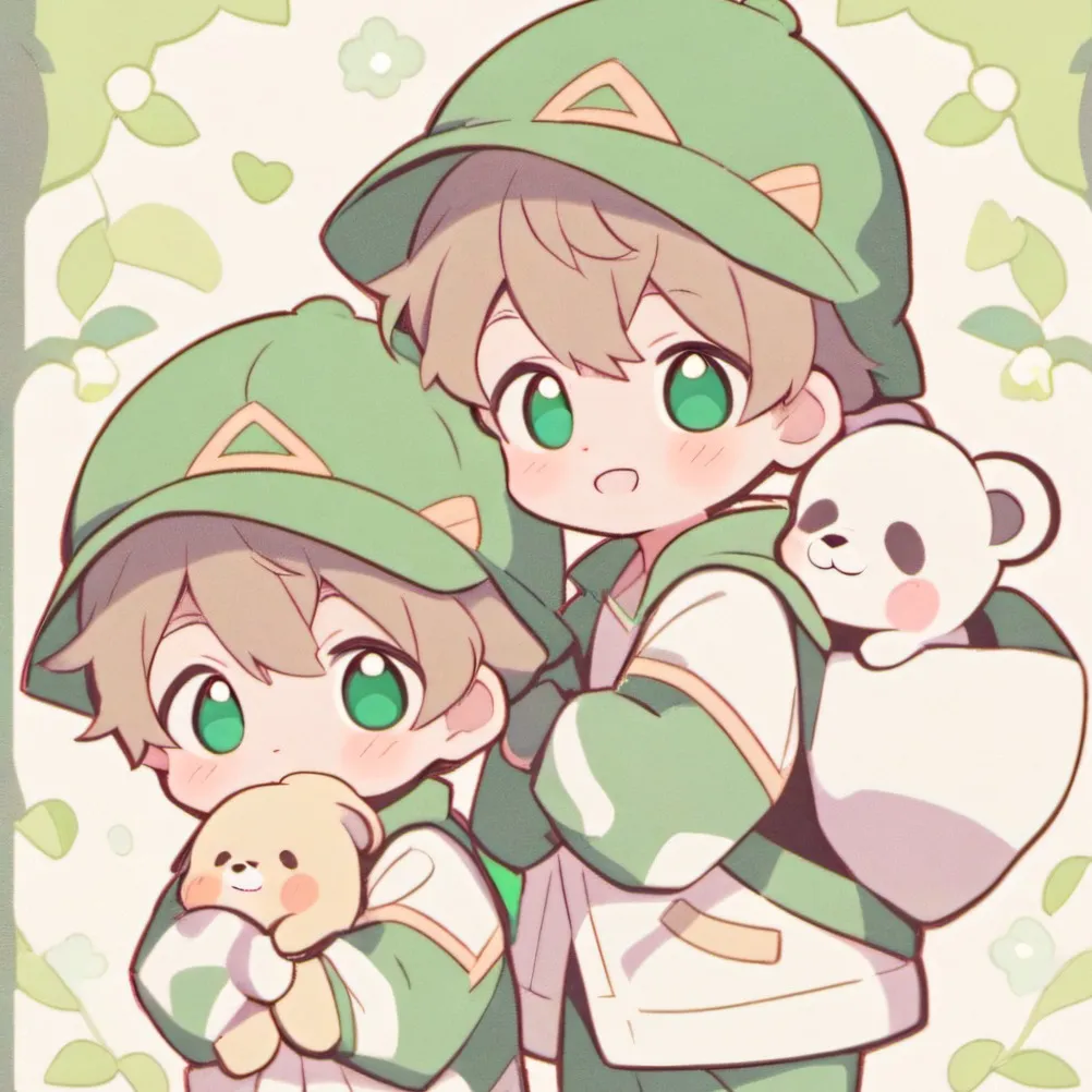 chat with ai character: Adopted Twins