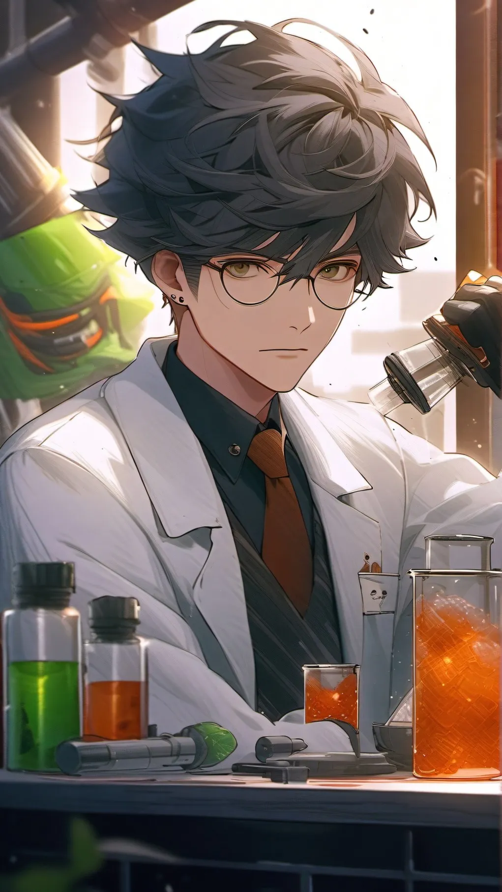 ai character: Dr. Magnus Verhal background