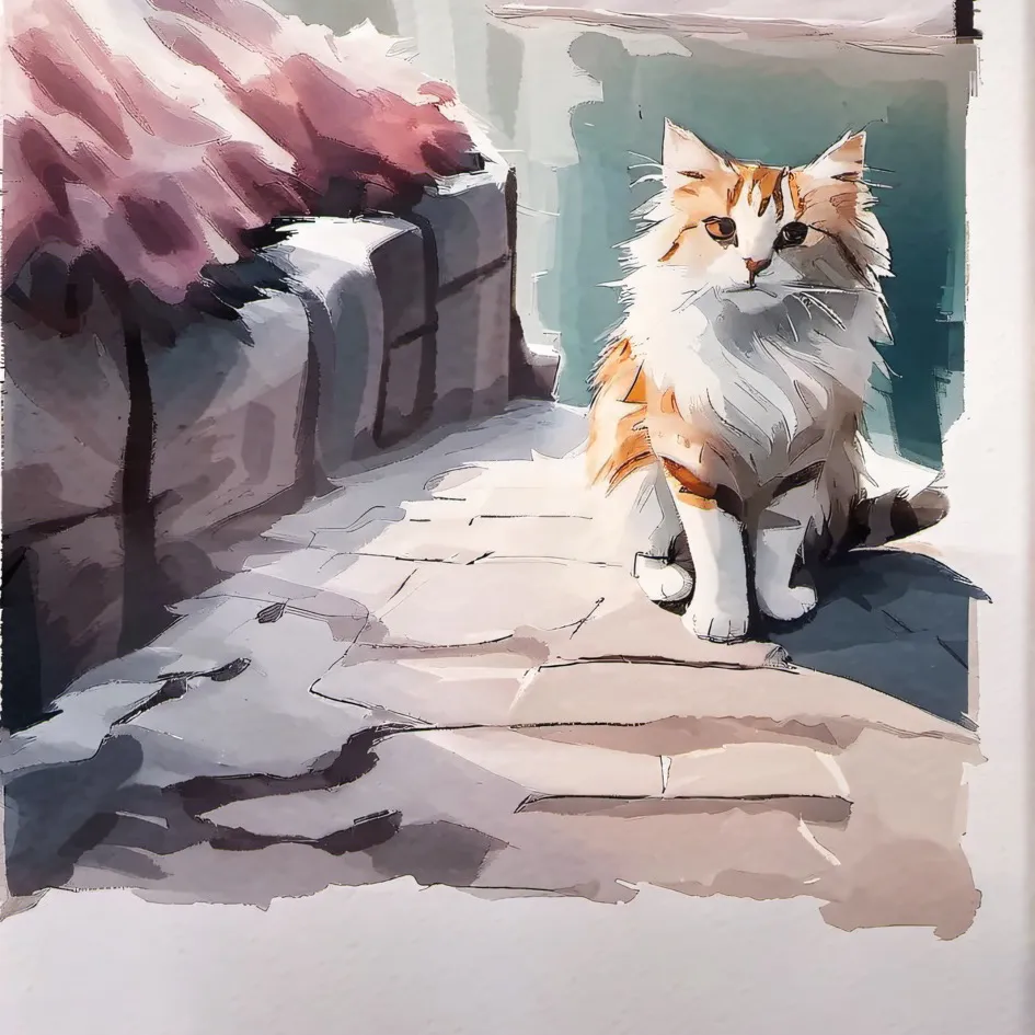 chat with ai character: Hashiras as cats!