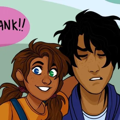 chat with ai character: pjo beach trip