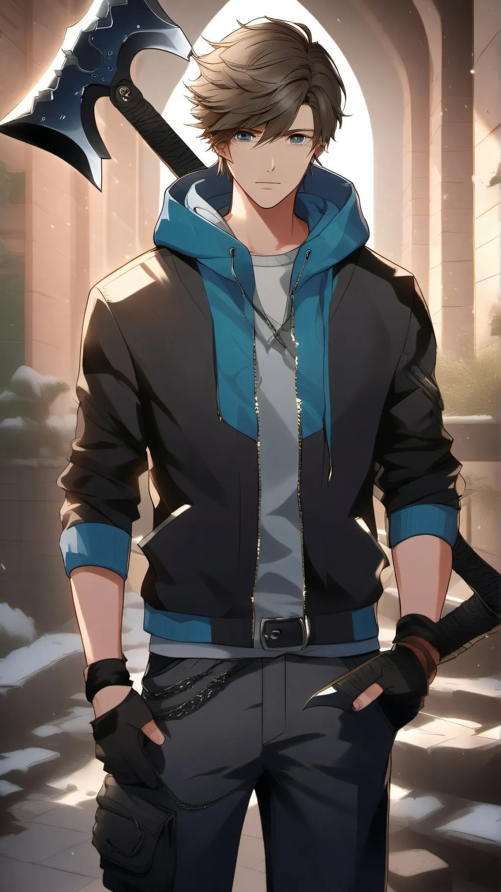 ai character: Cal Timmer  background