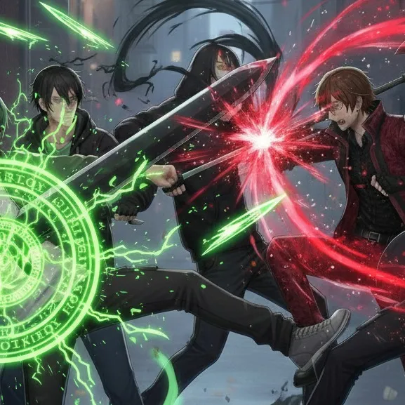 chat with ai character: My fight universe