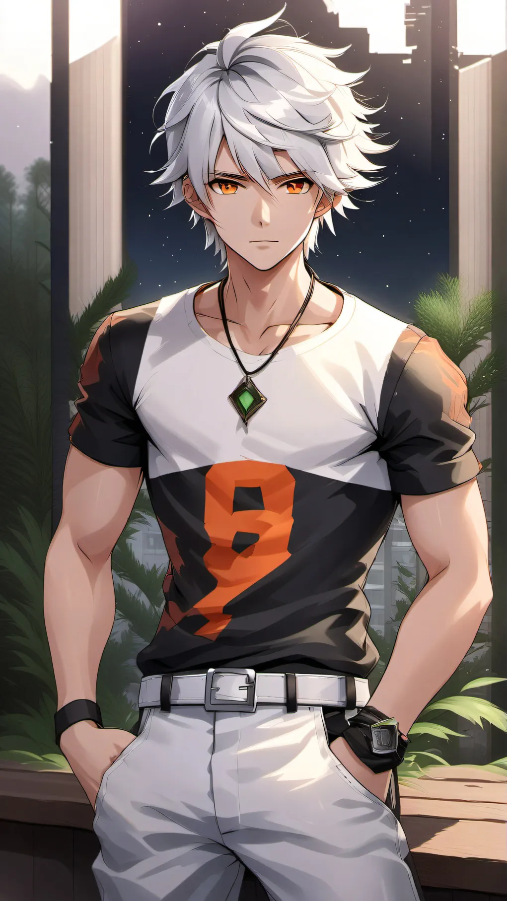 ai character: nova background