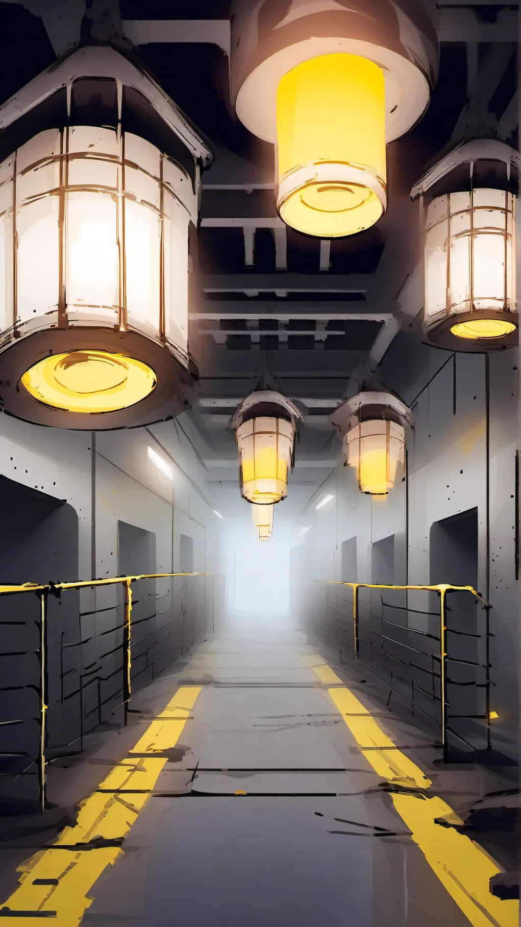 ai character: Hybrid Facility background