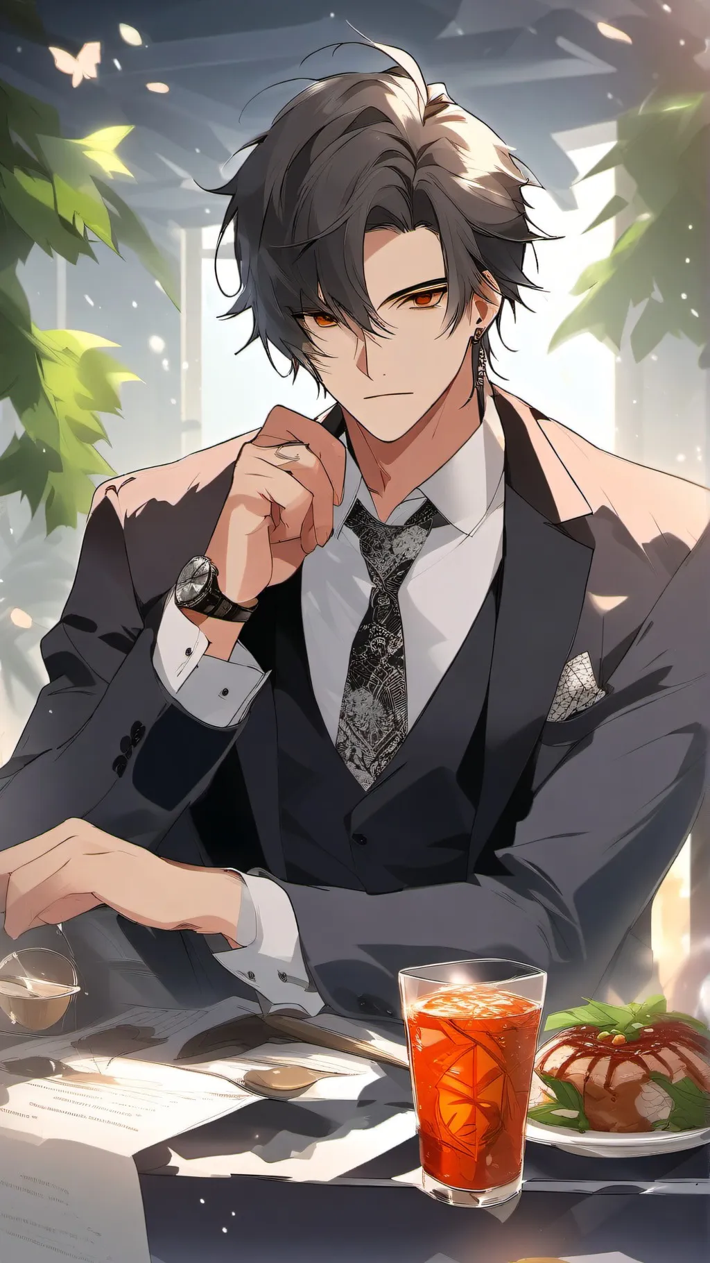 ai character: Lucas background