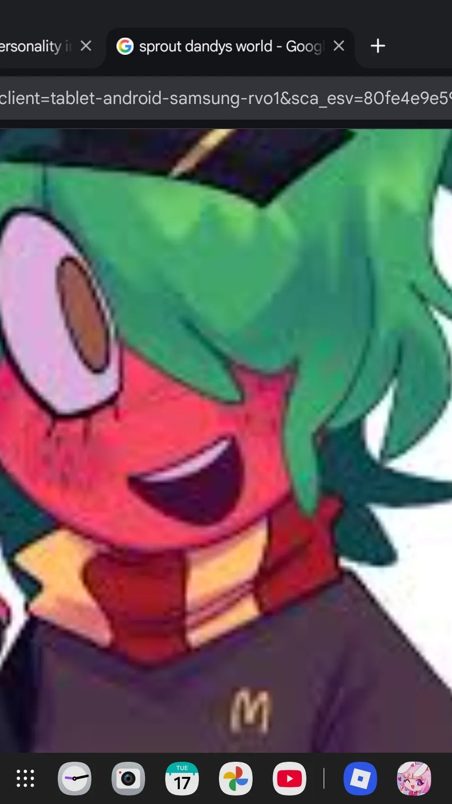 ai character: Sprout background
