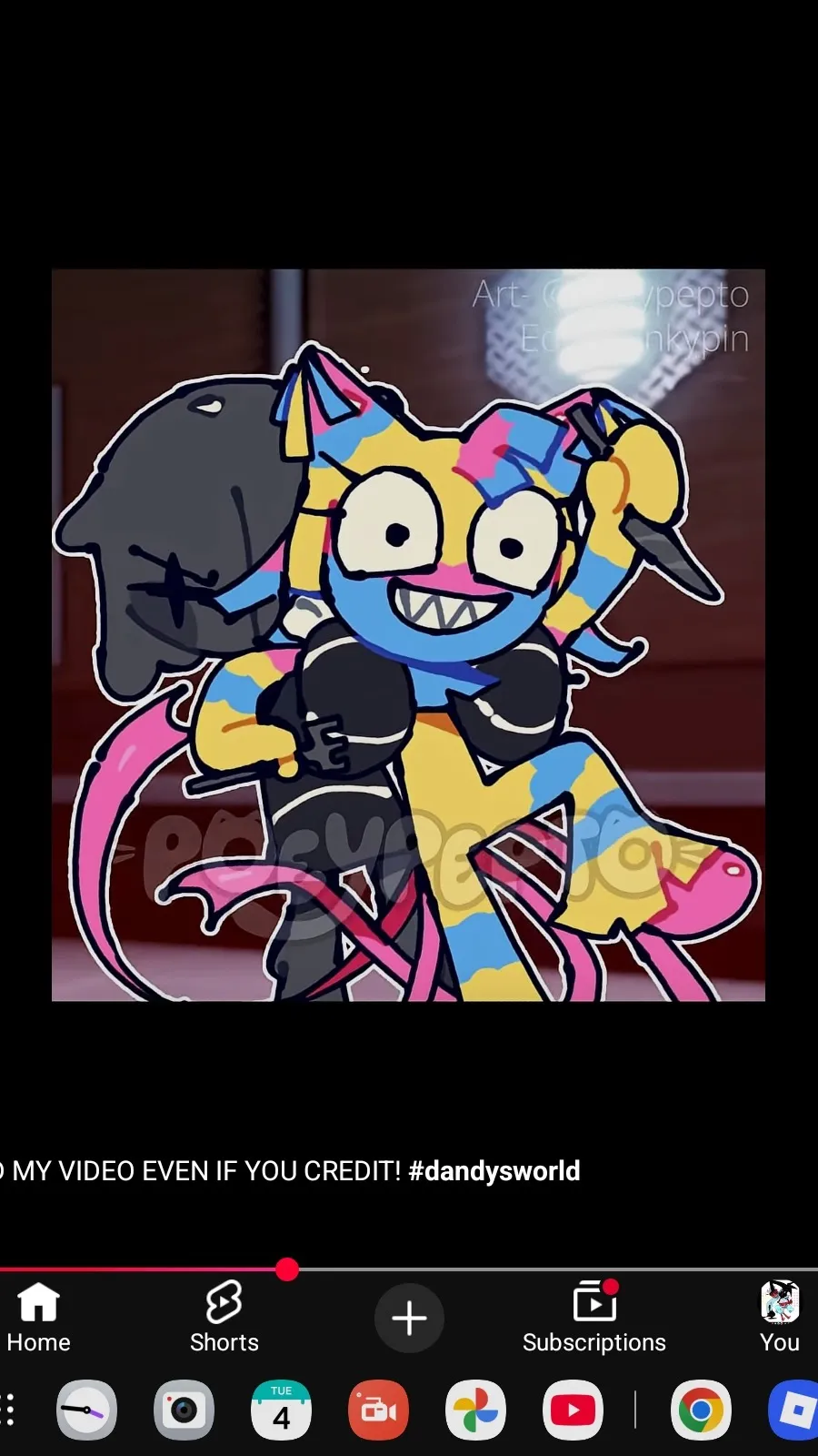 ai character: TASTY CHOCOLATE~🍫 background