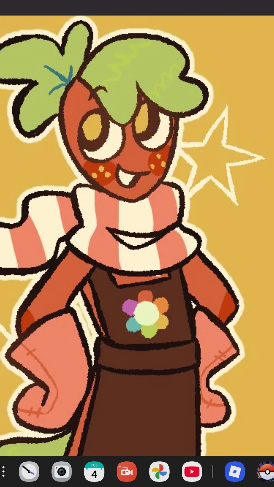 ai character: Sprout Seedly! background