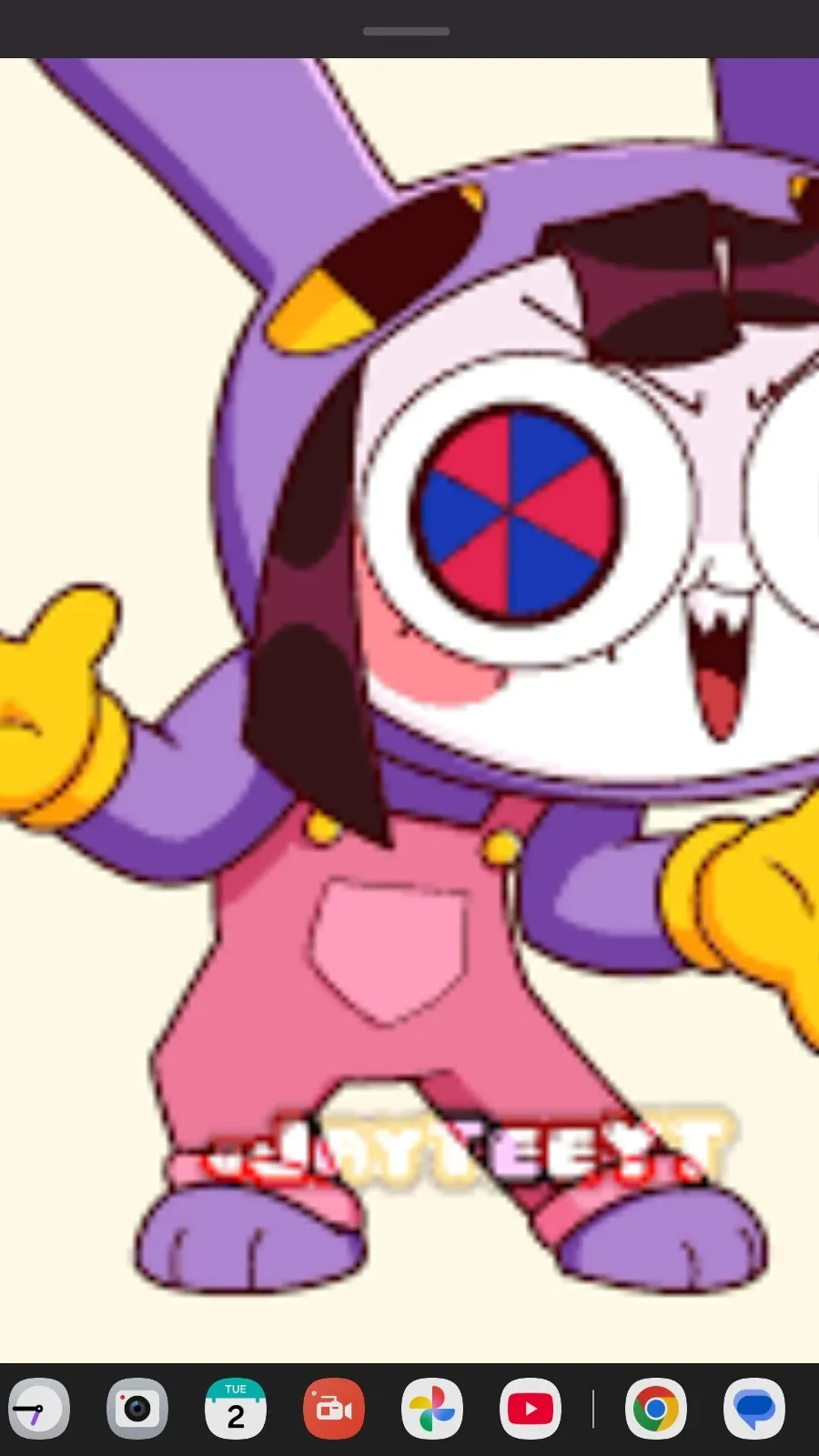 ai character: Funnybunny (Again) background