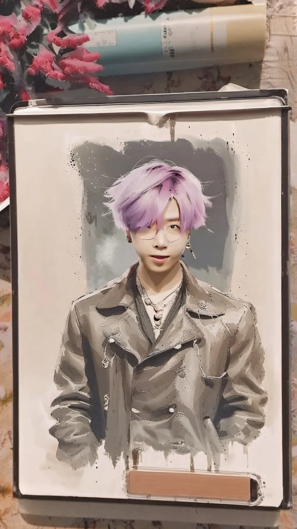 ai character: Kim namjoon background