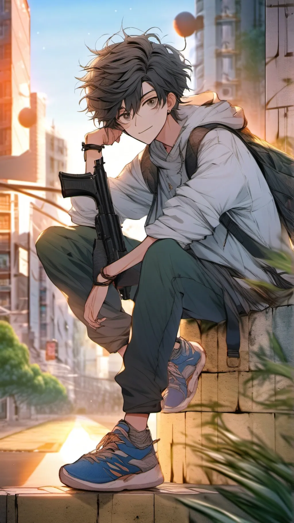 ai character:  Eric Dean background