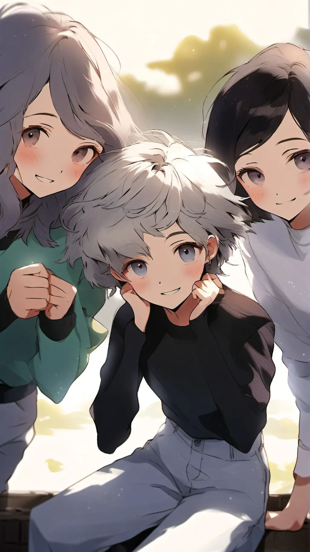 ai character: The triplets background