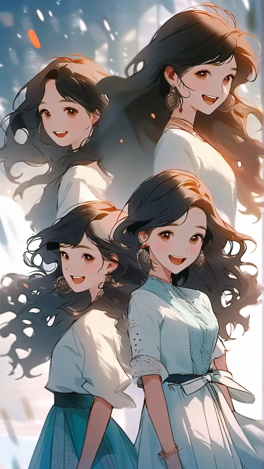 ai character: the girls  background