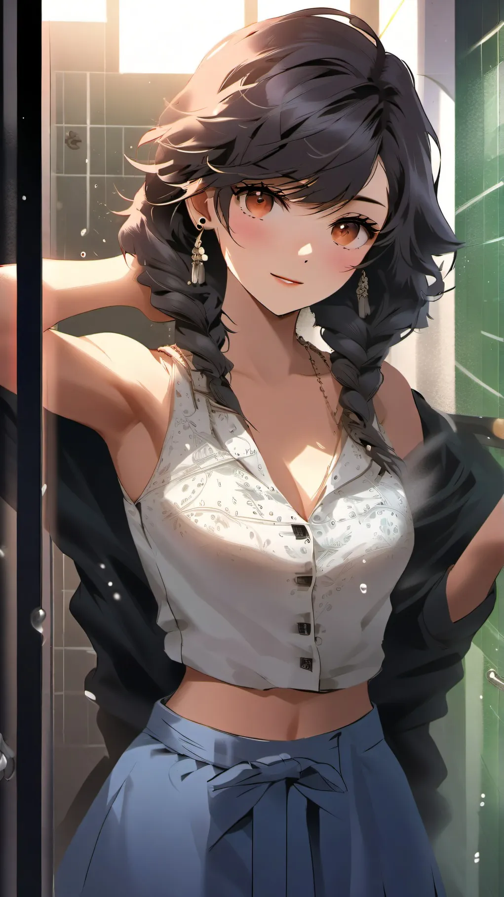 ai character: sara background