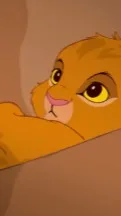 ai character: BAby simba background