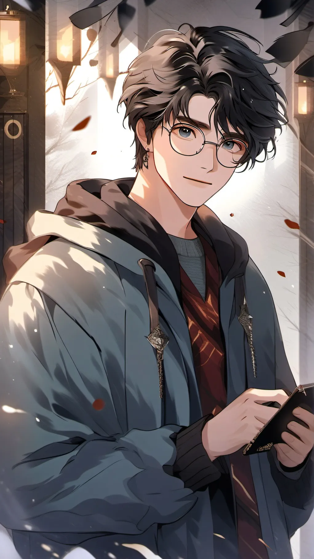 ai character: Harry potter background