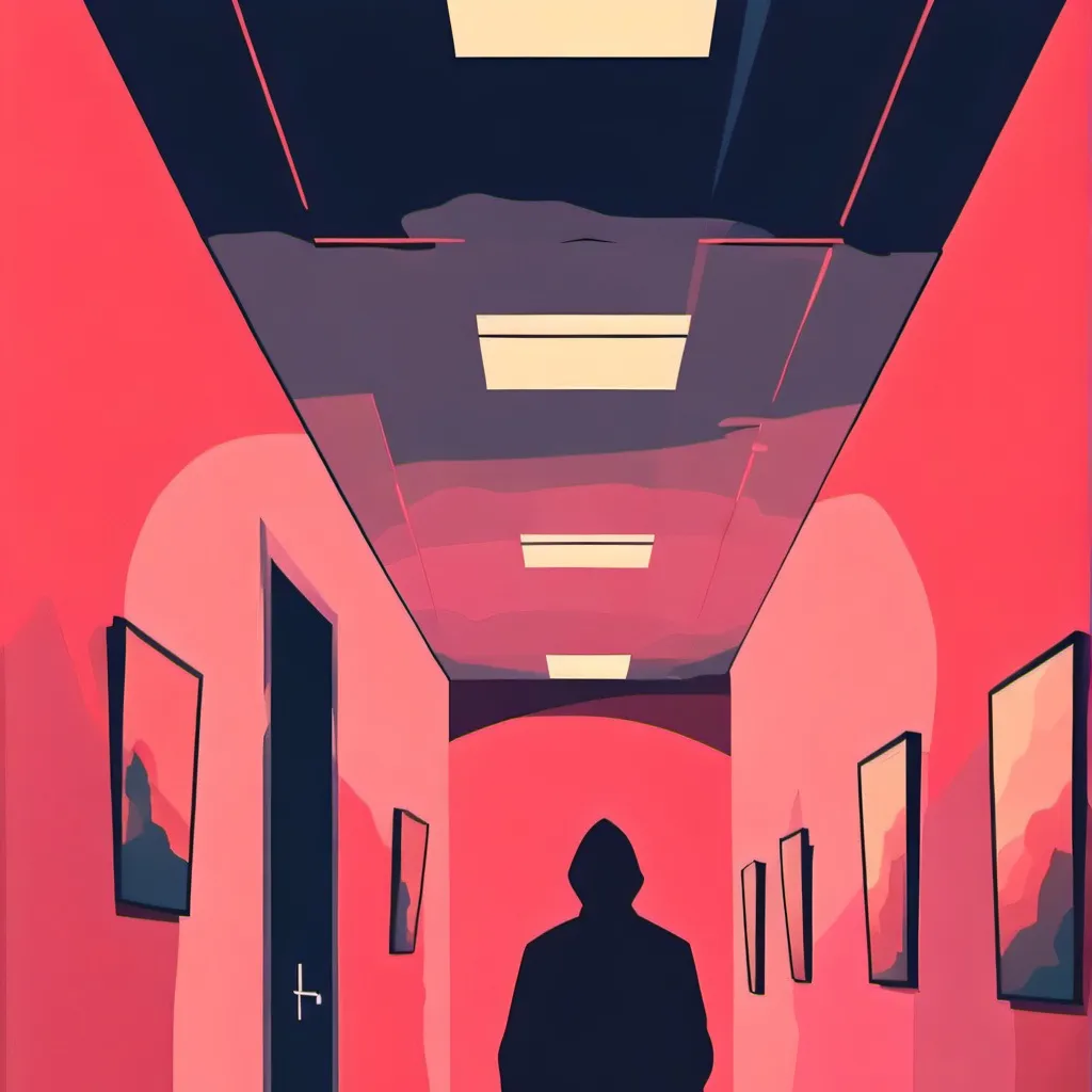 chat with ai character: Stuck in corridor 