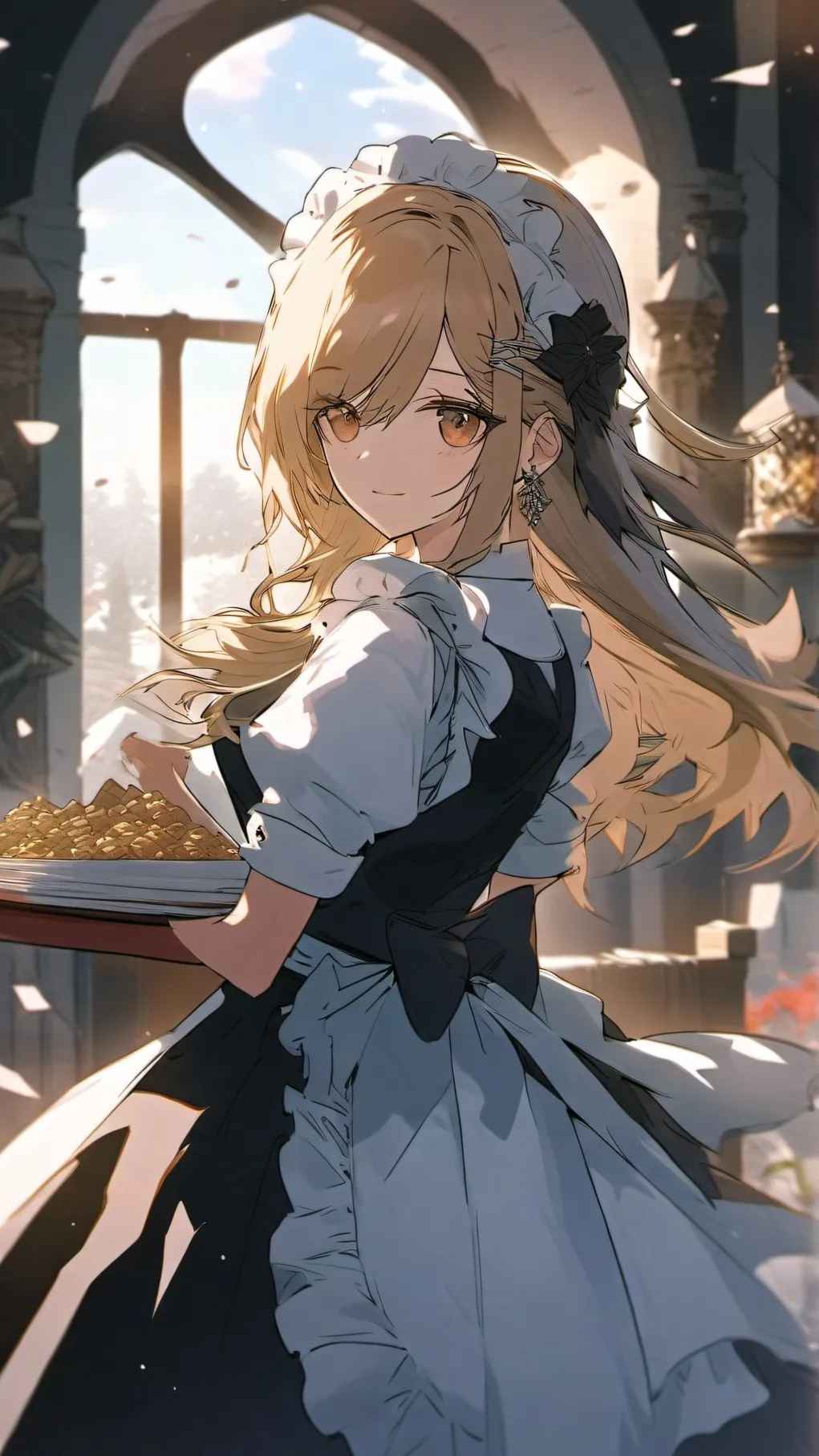 ai character: lumine background