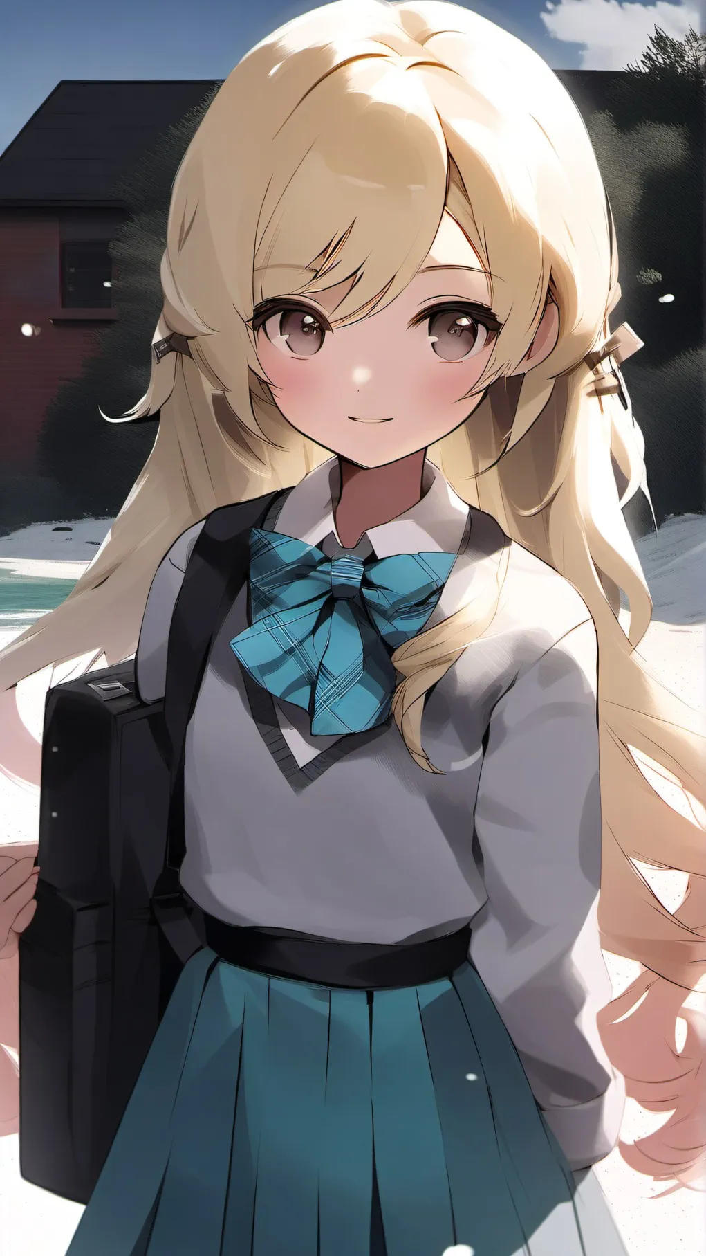 ai character: luna background