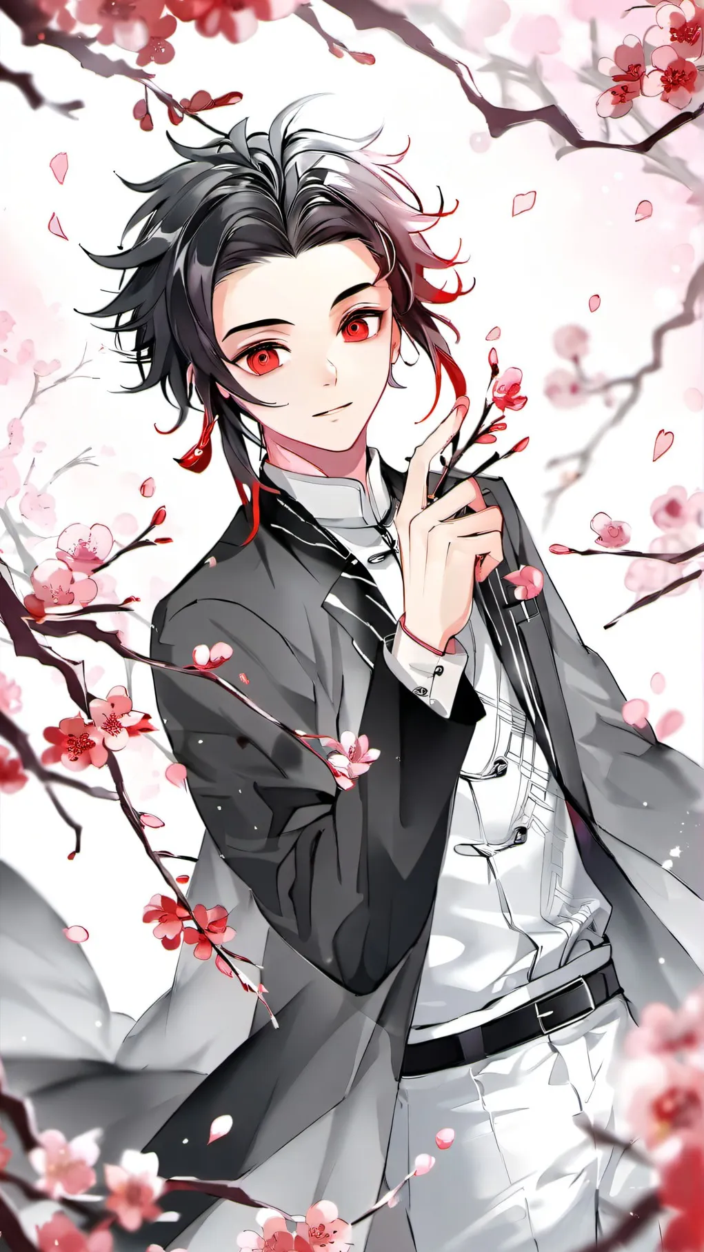 ai character: Kny pick me girl background