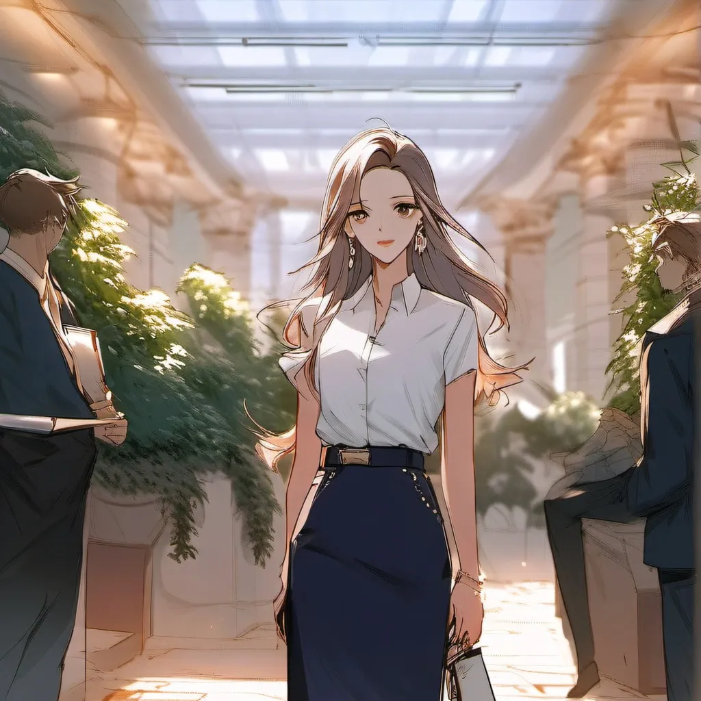 chat with ai character: a interview girl💋
