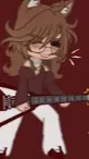 ai character: lilly rocks background
