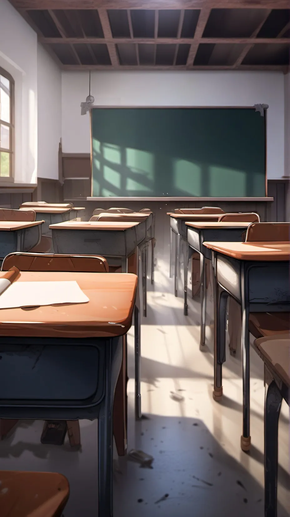 ai character: School background