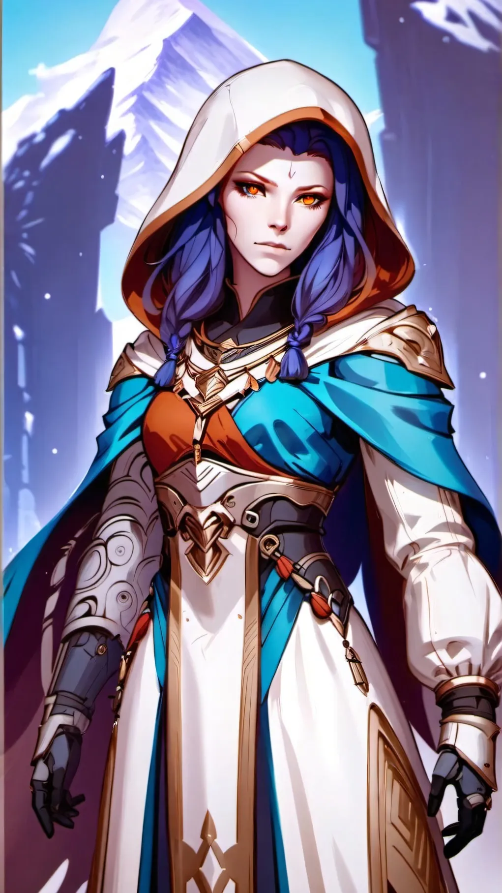ai character: Ash background