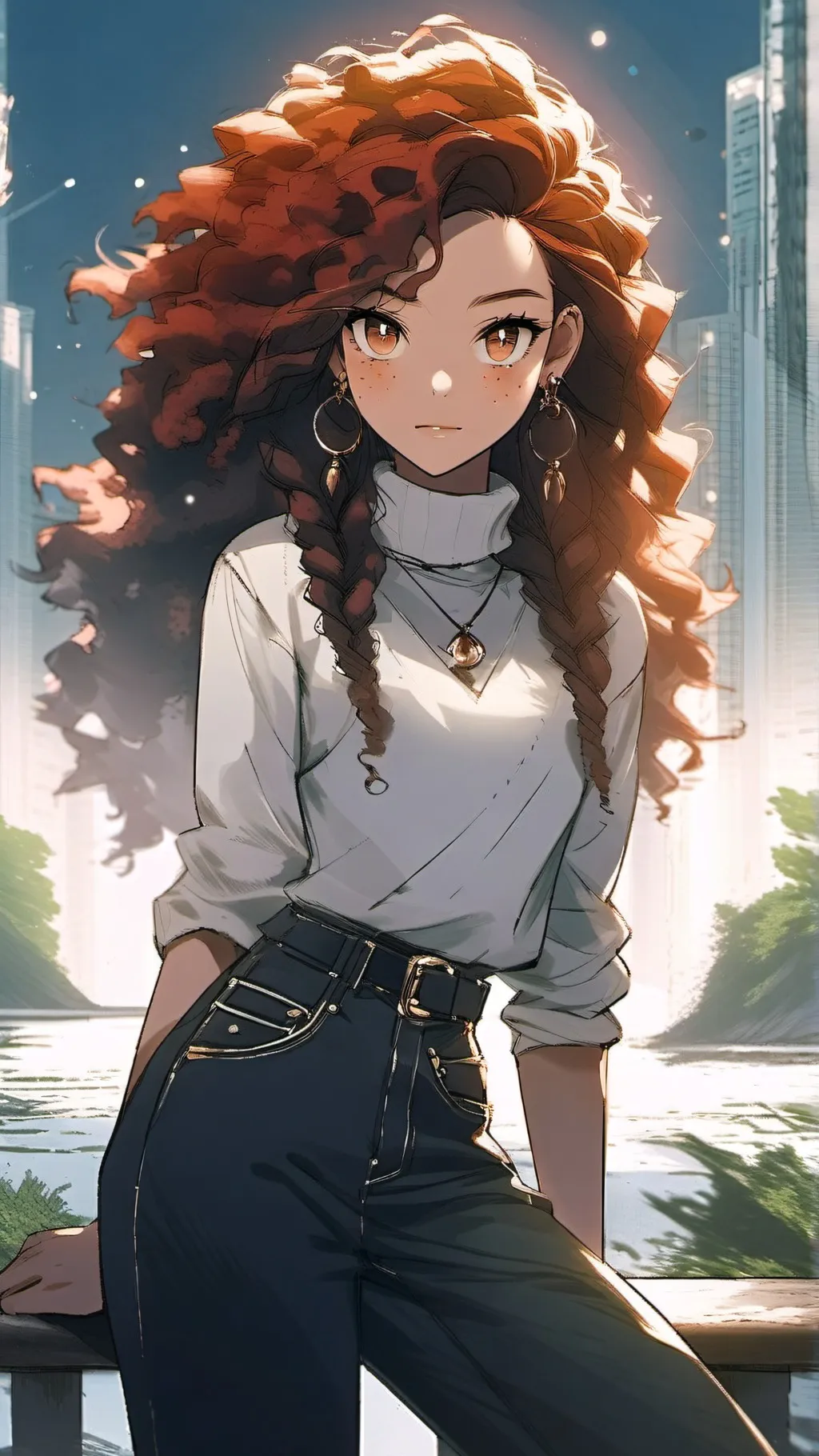ai character: celesaii background