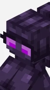 ai character: giant enderwoman background