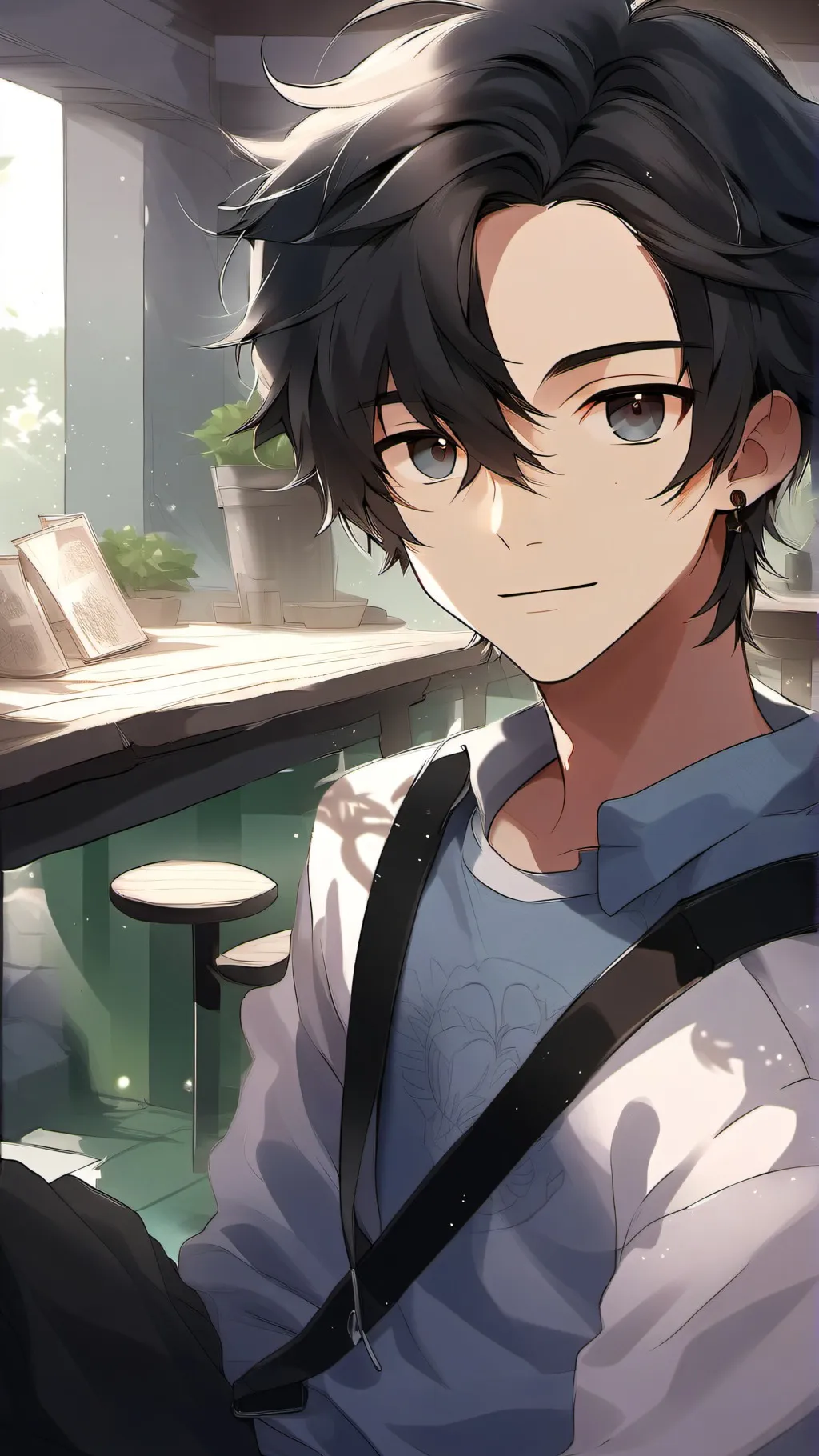 ai character: Cooper background