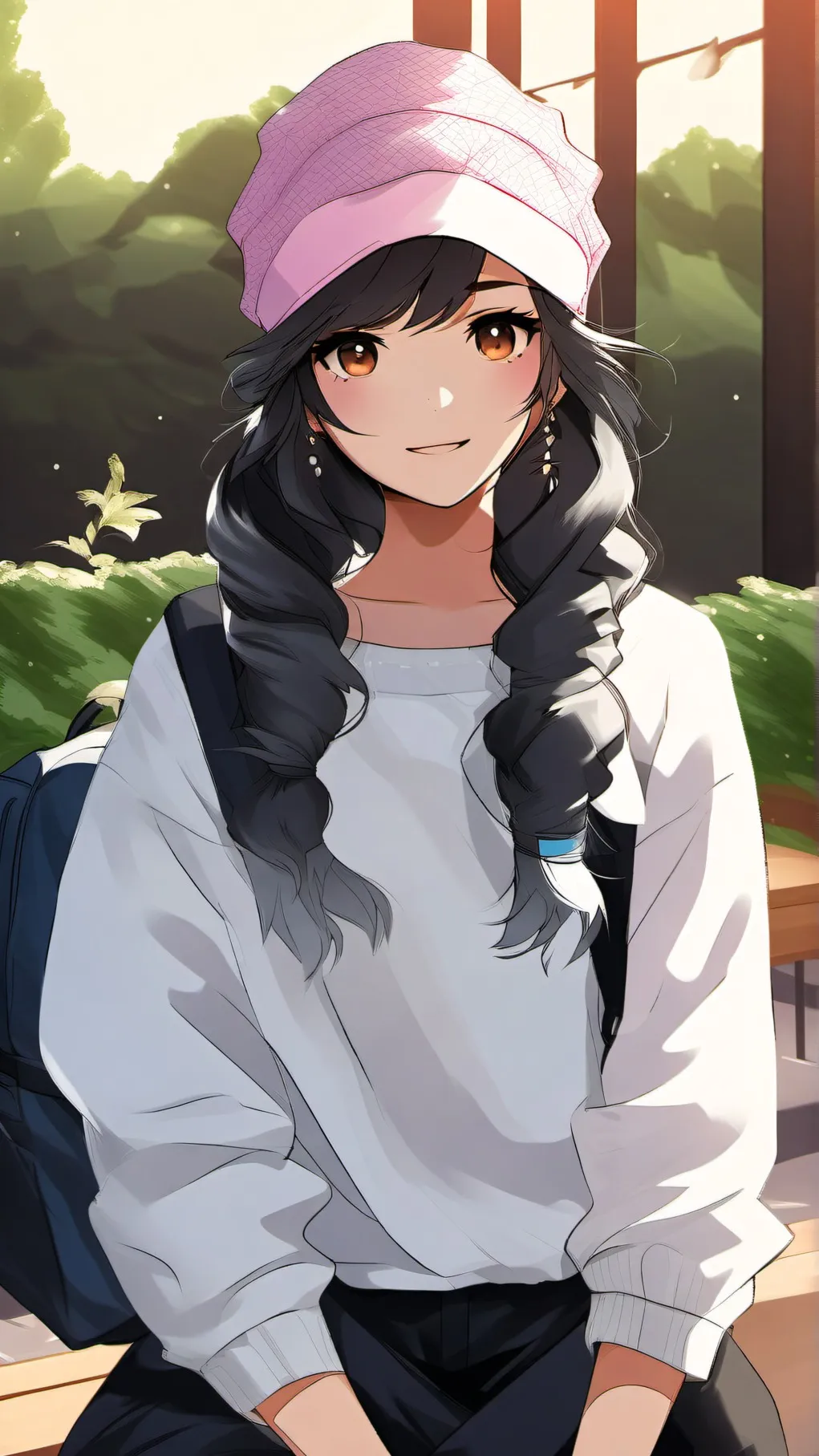 ai character: Ruby background