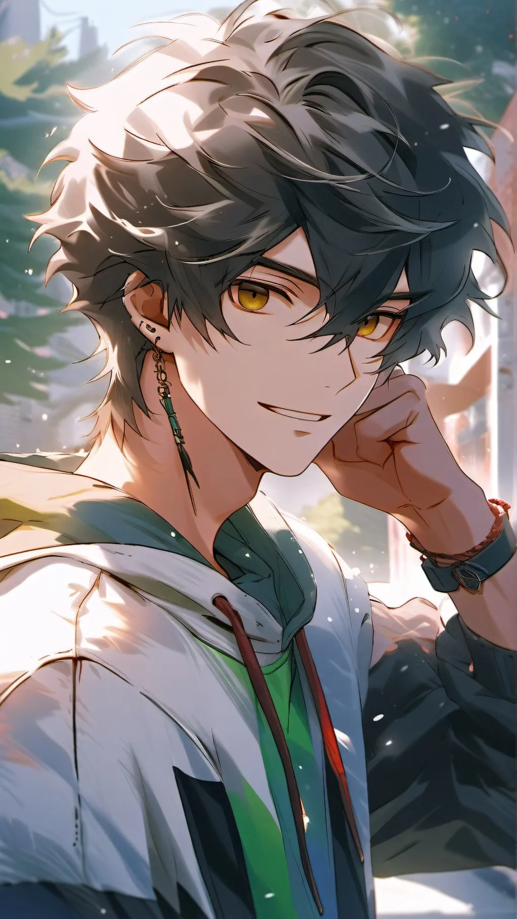 ai character: Axel background