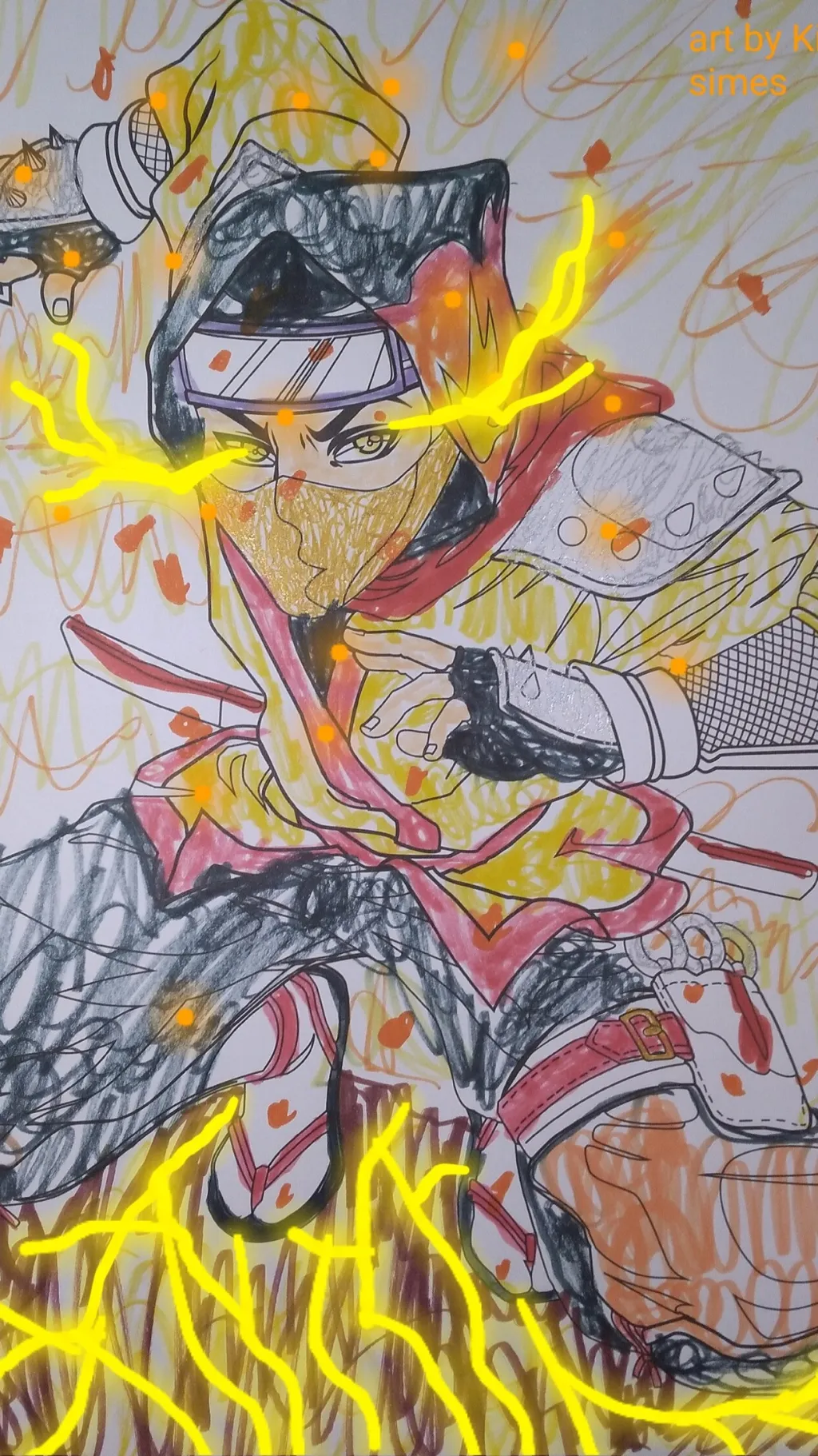 ai character: Scorpion background