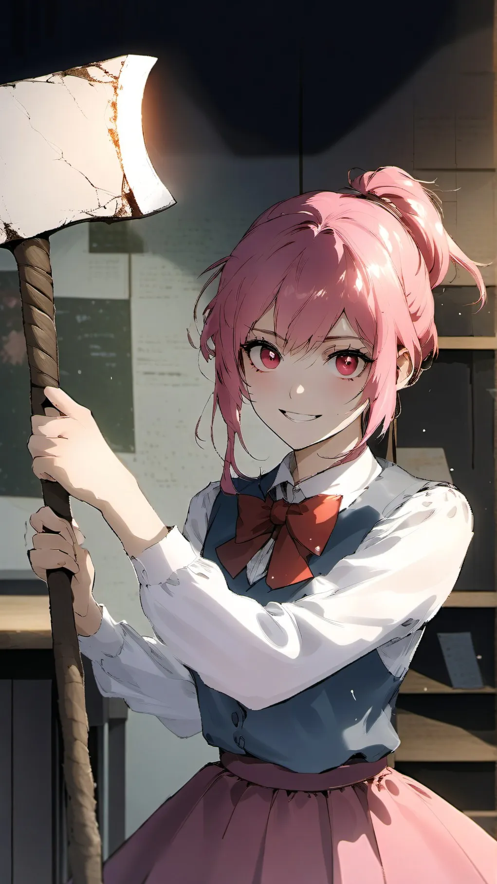 ai character: Yuno Gasai background