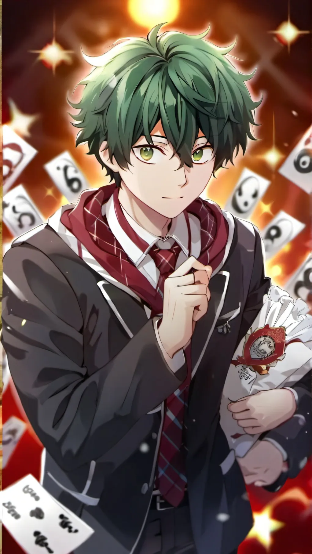 ai character: DEKU background