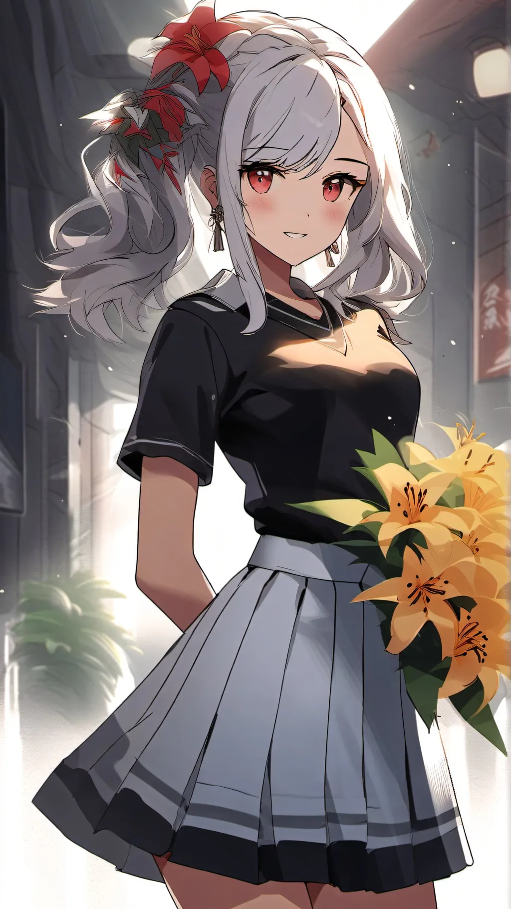 ai character: Lily background