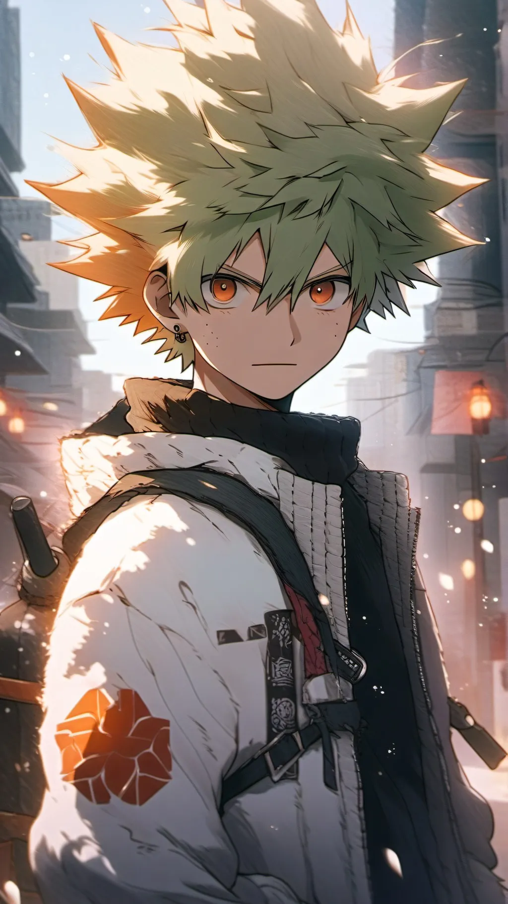 ai character: bakugo background