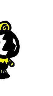 ai character: DW glisten background