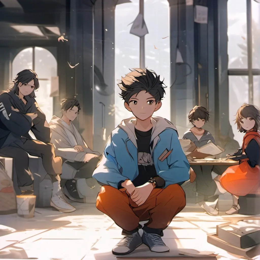 chat with ai character: My Oc's school!