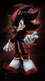 ai character: Shadow and sonic background