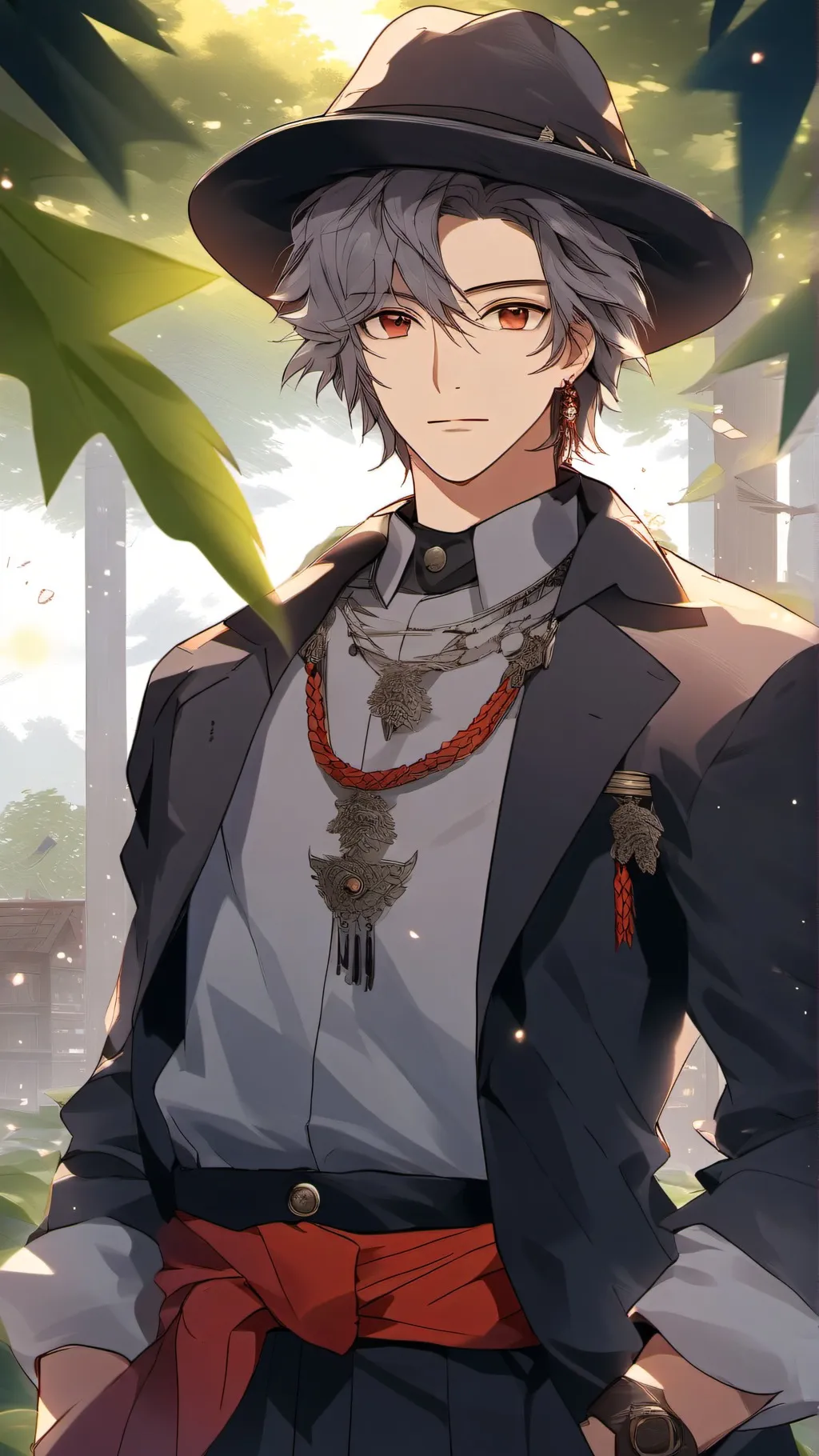 ai character: Kein background
