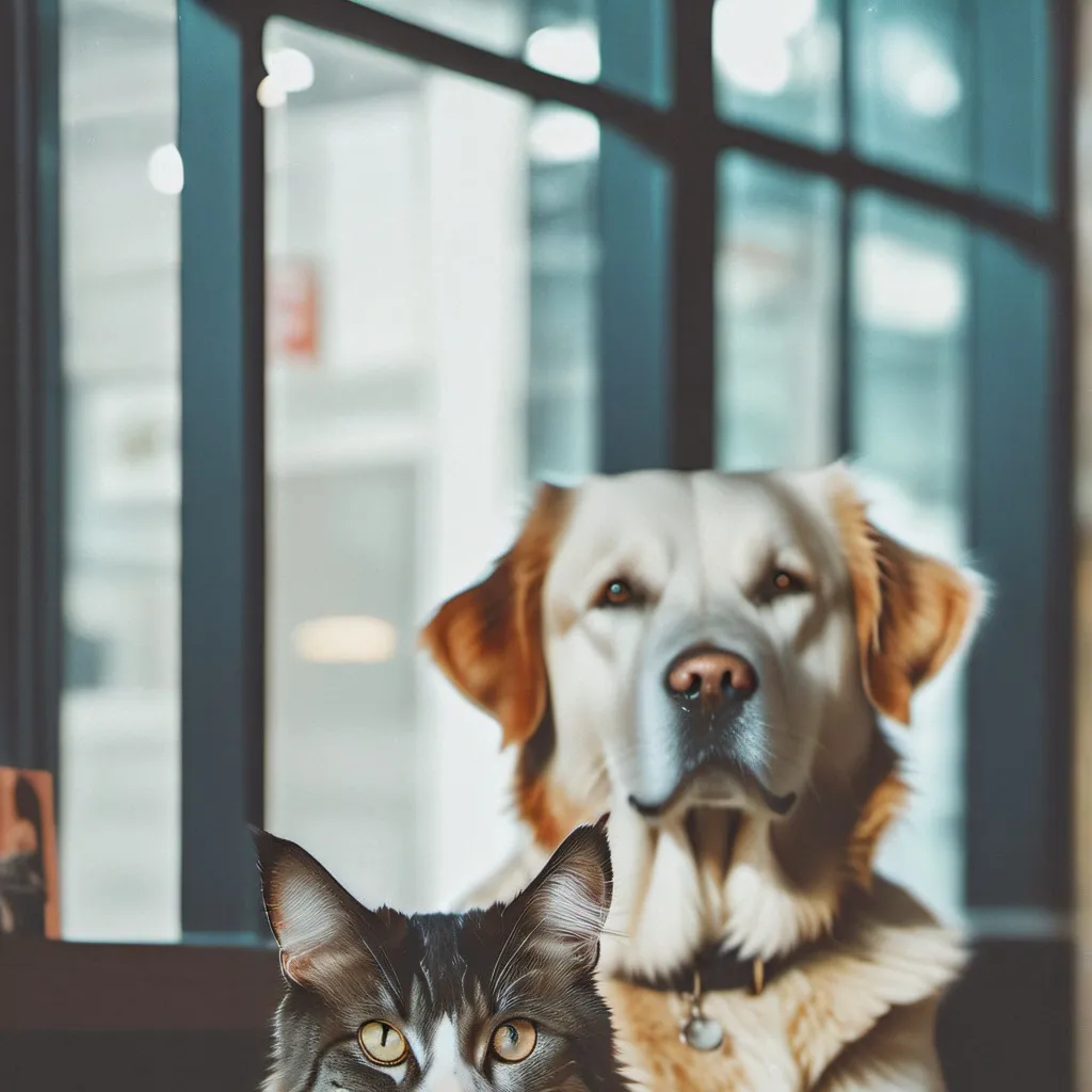 chat with ai character: cat and dog 