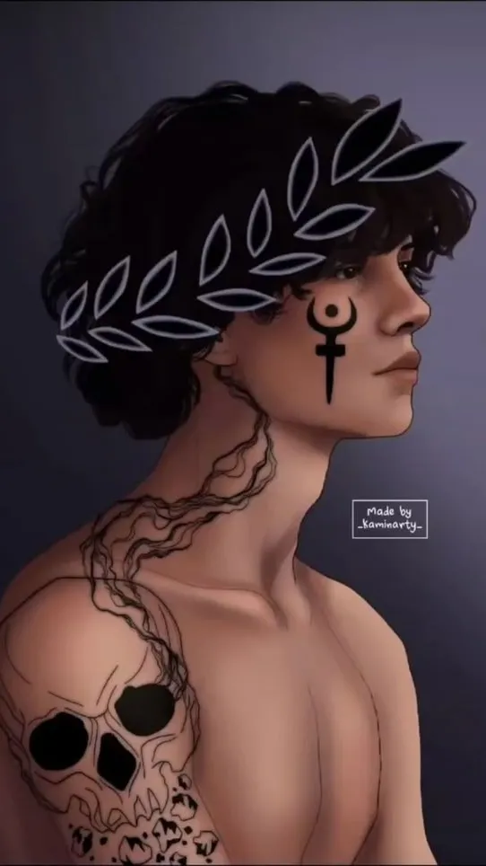 ai character: Nico Di Angelo background